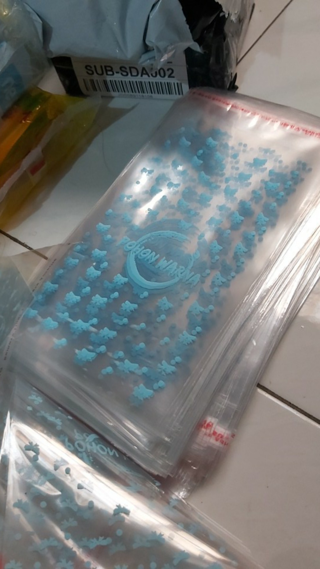 Pastik Opp 12x20 Plus Sablon Minimal 100 Pcs