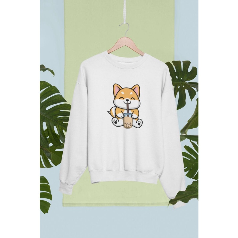 BOBBA BEAR Basic Sweater II BOBBA BEAR Sweater Crewneck II SIZE M - XL ( Pria &amp; Wanita )