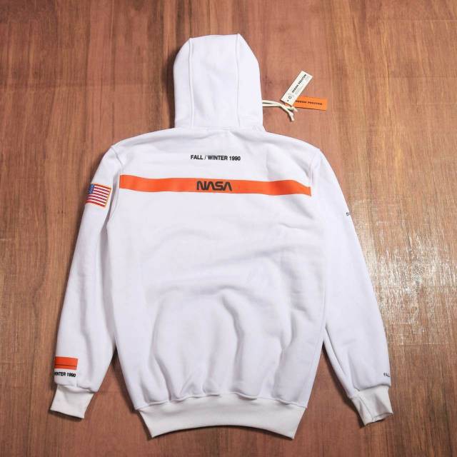 (BIG SALE)  Jaket NASA / Sweater Hoodie NASA H&amp;M Original Bahan Tebal Dan Termurah