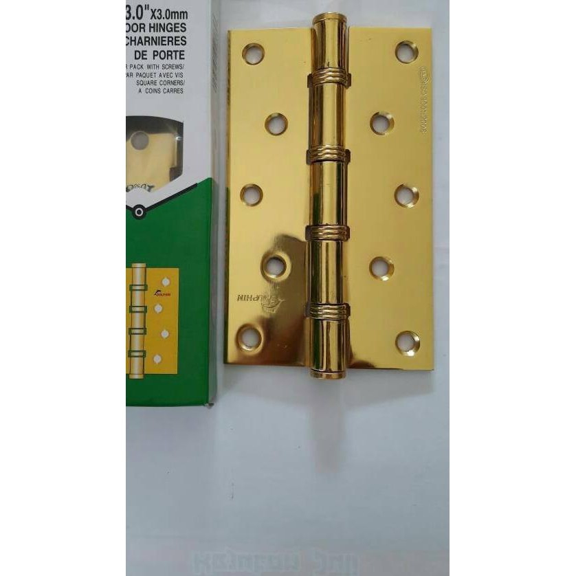 ➬ Engsel Pintu 5" Dolphin kuning ASLI (TEBAL) ❇