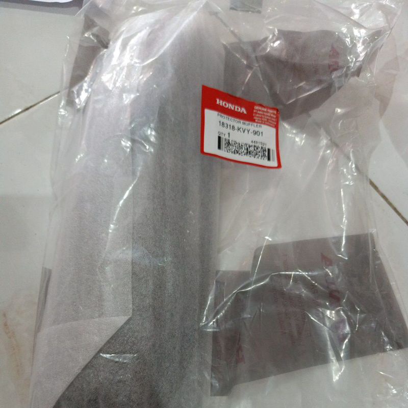 cover knalpot Honda beat karbu original
