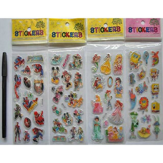 

stiker laser sticker mainan anak