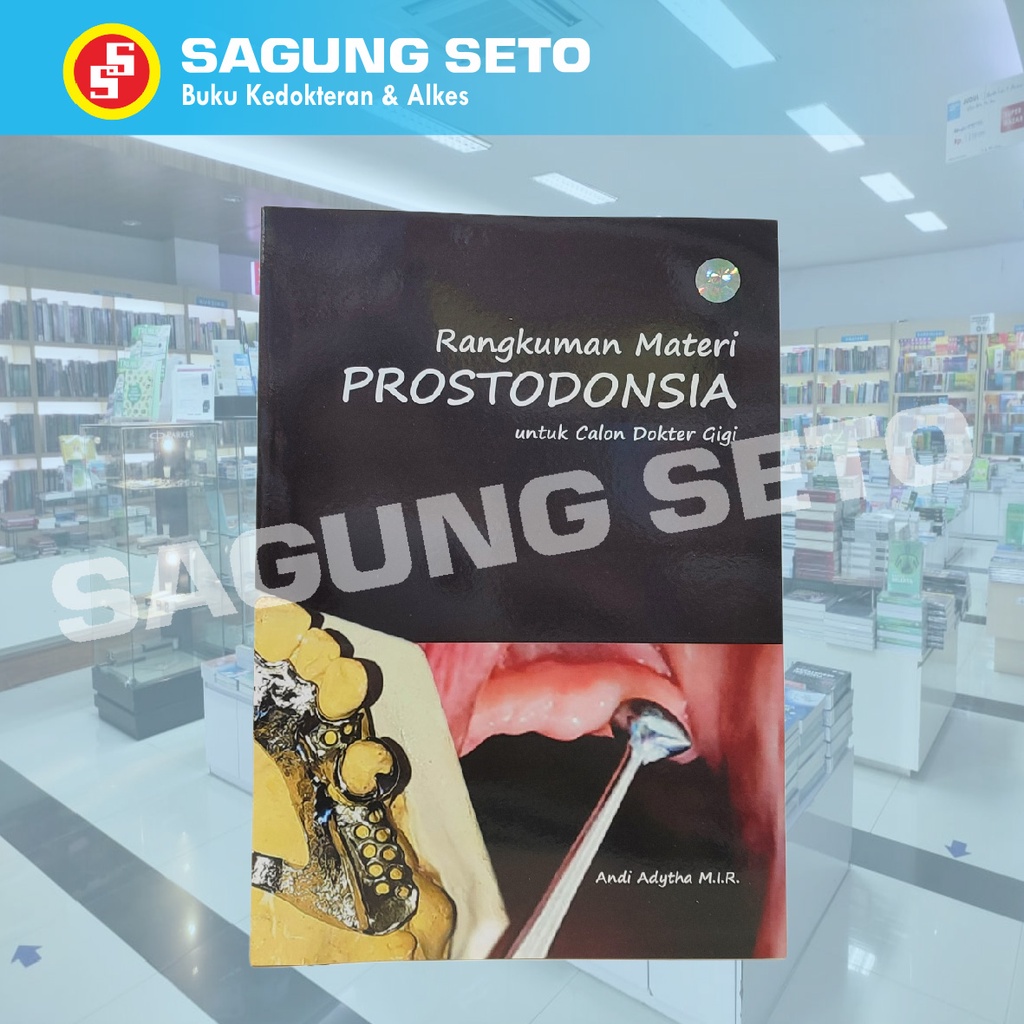 BUKU RANGKUMAN MATERI PROSTODONSIA / BUKU KEDOKTERAN GIGI