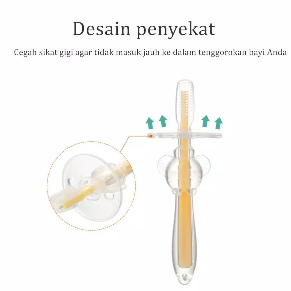Sikat Gigi Bayi Silikon