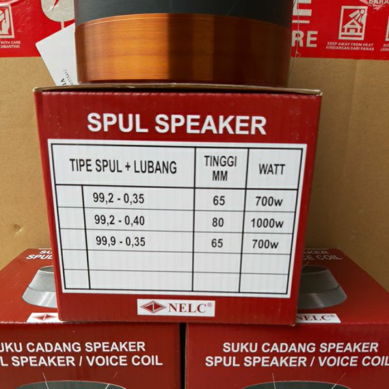 SPUL SPEAKER 99,2MM MODEL POLOS BACA KETERANGAN