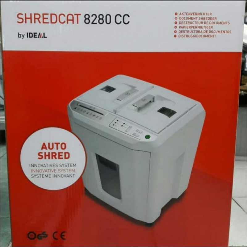 IDEAL 8280 CC CROSS CUT / Paper Shredder / Mesin Penghancur Kertas 8280CC BEST SELLER