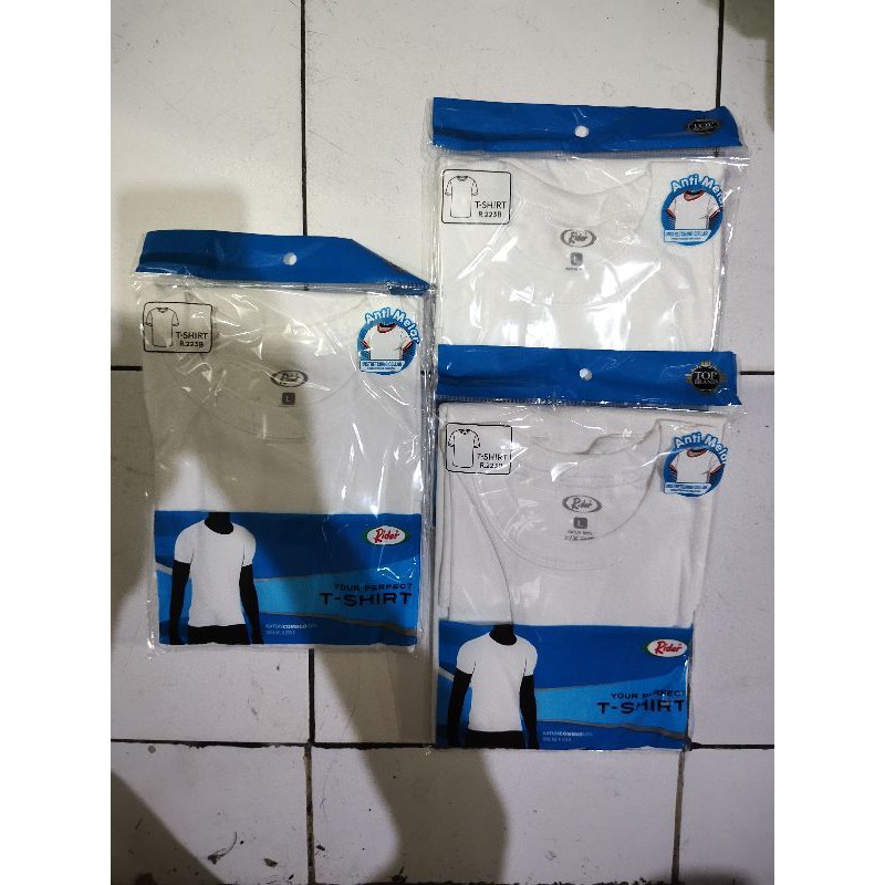 KAOS DALAM OBLONG/ OBLONG RIDER / OBLONG PUTIH / ROUND NECK ORIGINAL ASLI