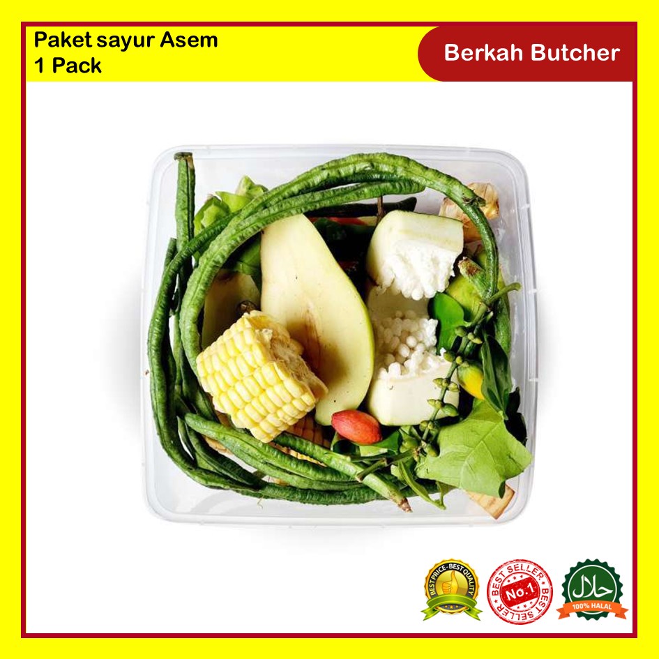 Paket Sayur Asem 1 Pack Berkah Butcher