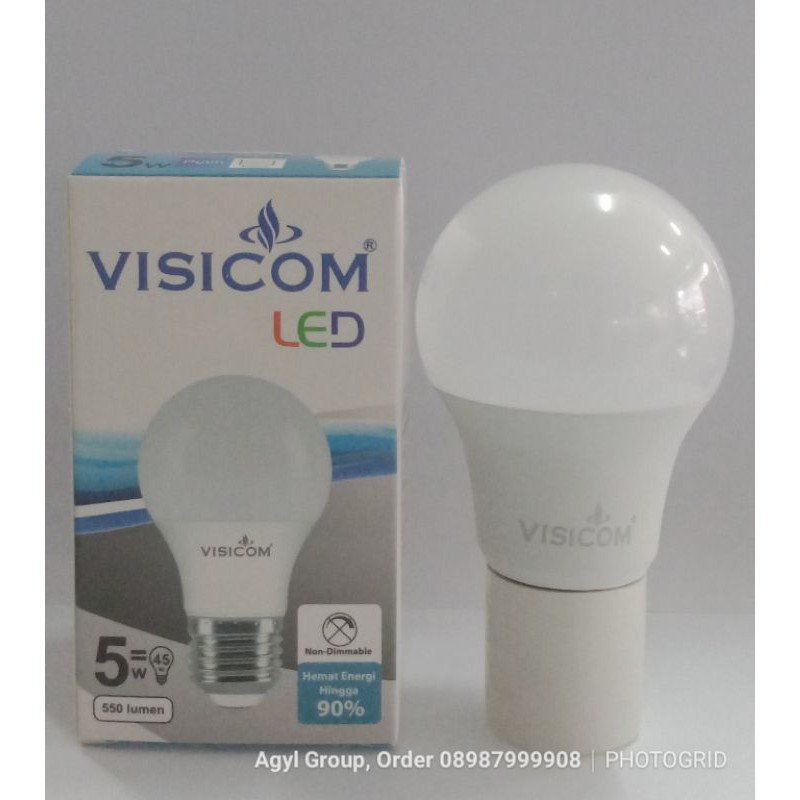 Lampu LED BULB VISICOM 5 Watt