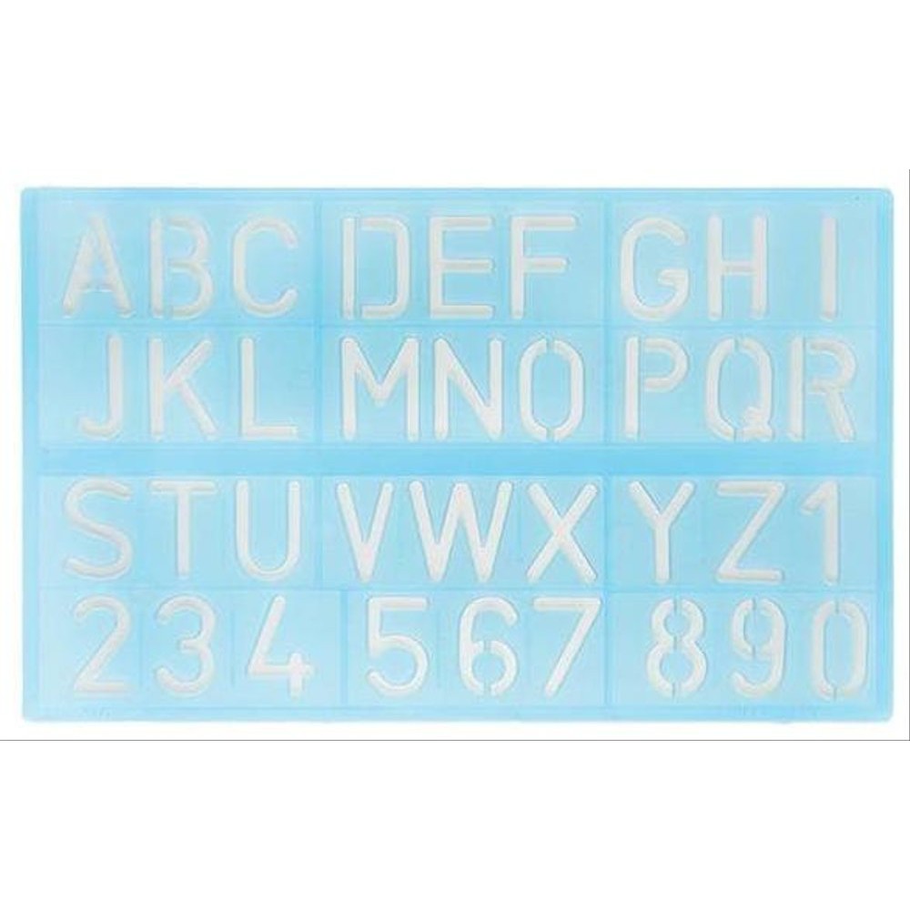 

Penggaris Cetakan Huruf Angka Butterfly HA-350