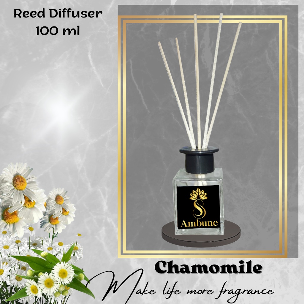 Reed Diffuser Oil Chamomile Pengharum Ruangan 100 ml Ambune