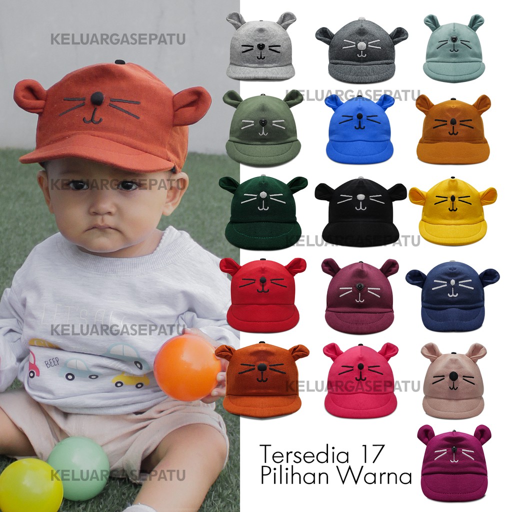 TOPI BAYI LAKI LAKI DAN PEREMPUAN topi anak newborn TOPI BAYI LUCU topi murah