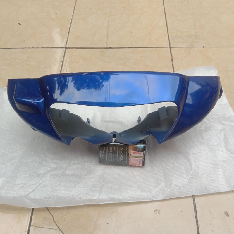 Batok kepala depan Yamaha Mio sporty biru tua