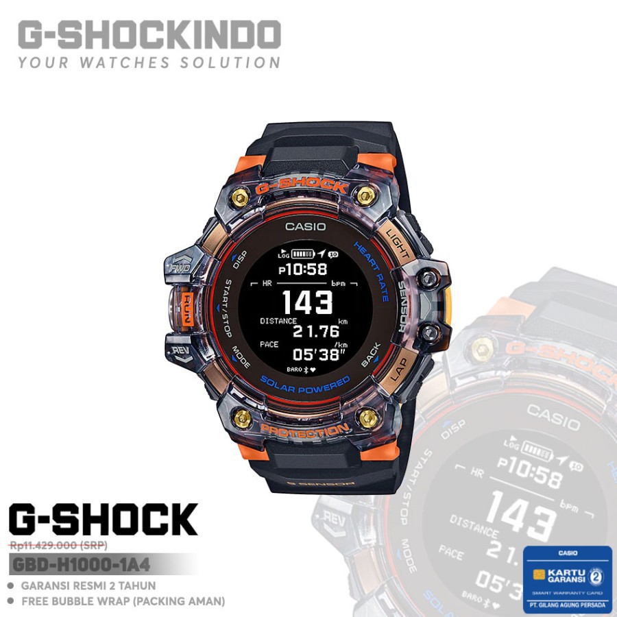 Casio G-Shock GBD-H1000-1A4 / GBD-H1000-1A4DR Original