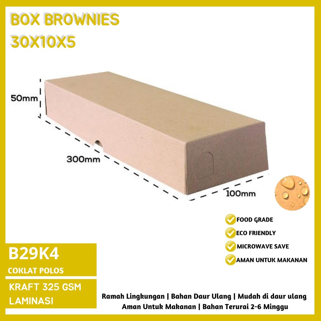 Brownies 30x10x5 (B29K4-Laminasi)