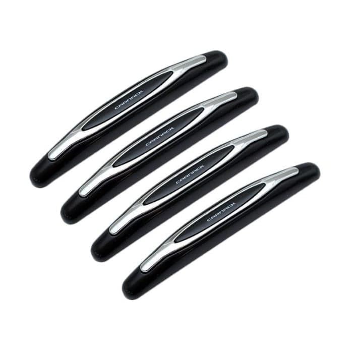 Hitam Black Set Car Door Guard Compact Karet Pelindung Pintu Mobil Pengaman