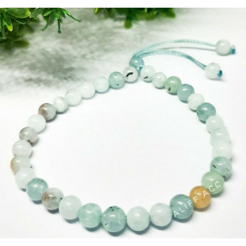 Tasbih Batu Spirtus asli 100% 33 Butir 6 mm