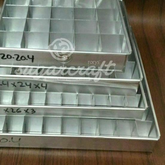 ♞ Loyang sekat 24cm / loyang cake potong ✰