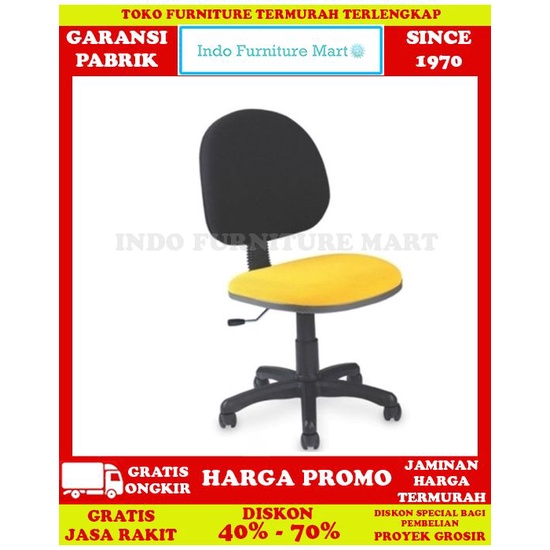 Free Ongkir Kursi Kantor Kerja Staff Manager Minimalis Chitose Duo 01