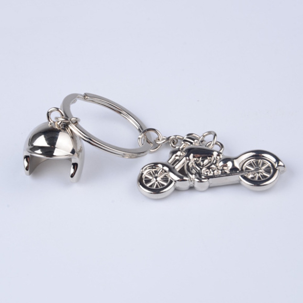 {LUCKID}Motor Figure key chain Metal Car Key Ring Key Holder Gift Personalized Chains