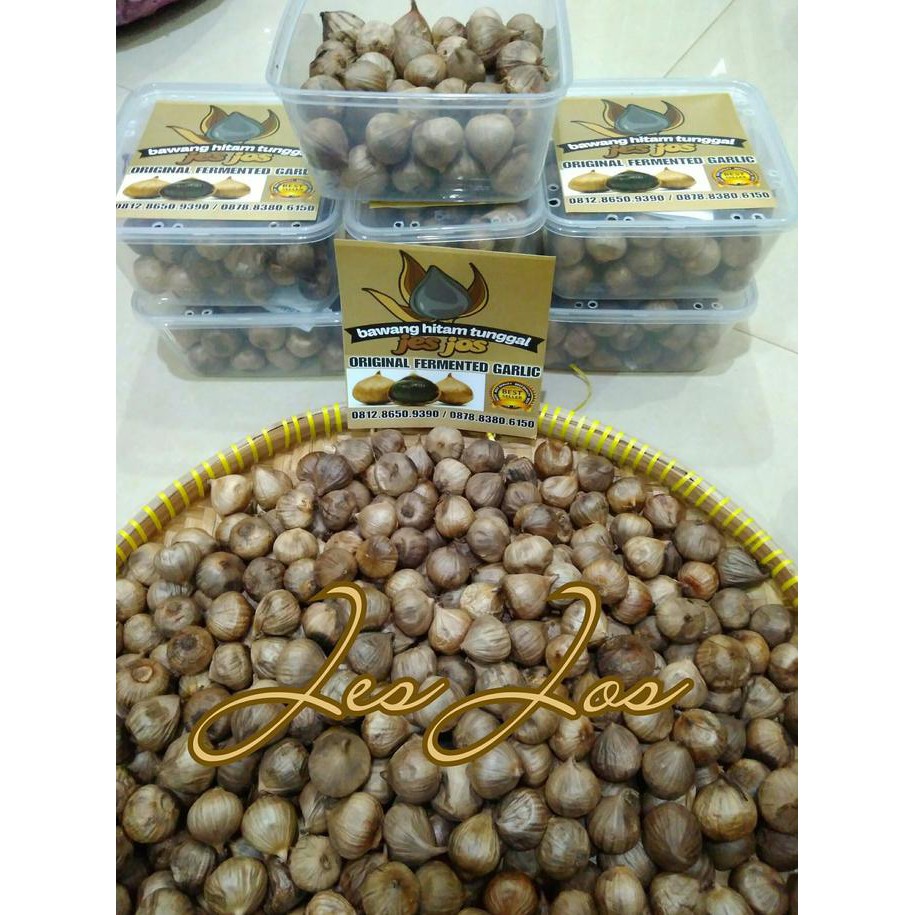 

Bawang Hitam Tunggal Lanang (Black Garlic) 250 Gram