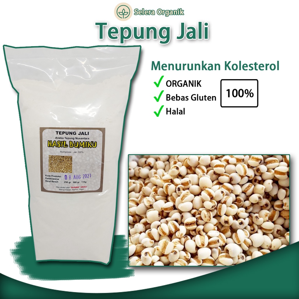

[500gr] Tepung Jali Organik Gluten Free | Selera Organik Jogja