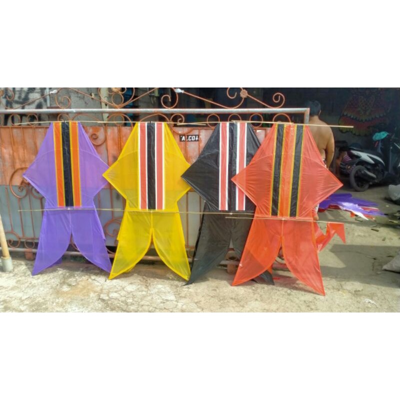 layangan bebean bongkar pasang knocdown