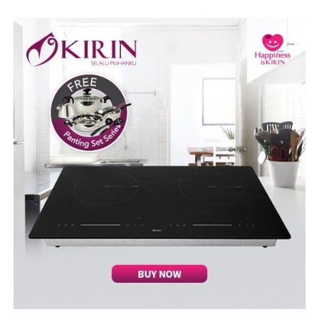 Kompor Tanam Induksi Kirin KIC-2502H / Induction Cooker