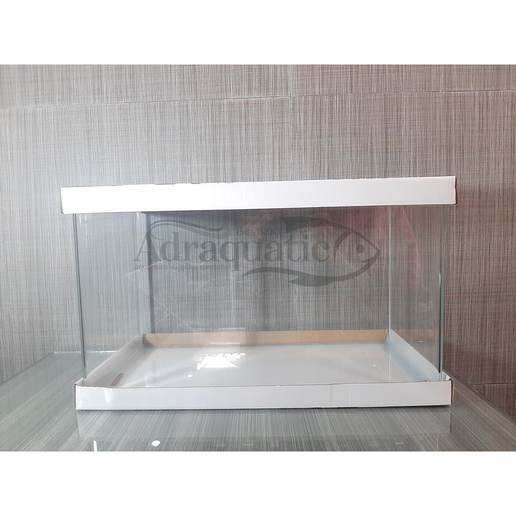 Aquarium Optic Clear 600 Uk 60x30x35 Cm 63 Ltr Kaca Optik Kandila Iglass Glass Shopee Indonesia Aquarium optic clear bandung