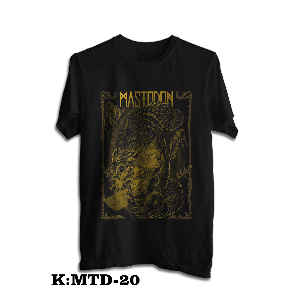 Kaos Band Rock Mastodon - Mastodon    20