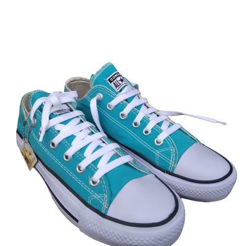 Sepatu Converse Allstar Pria Wanita / Sneaker Casual Awet Kuat - Biru Muda Rav-103