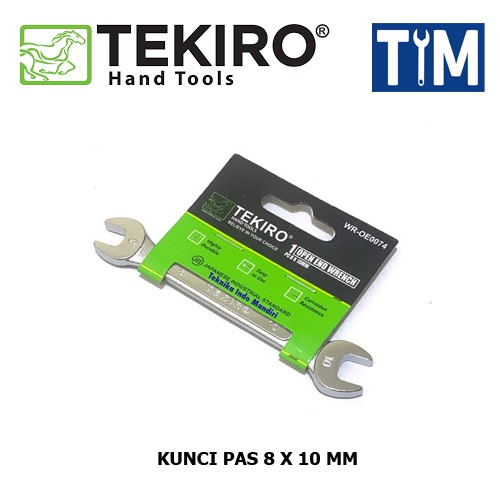 TEKIRO Kunci Pas 8 x 10 mm