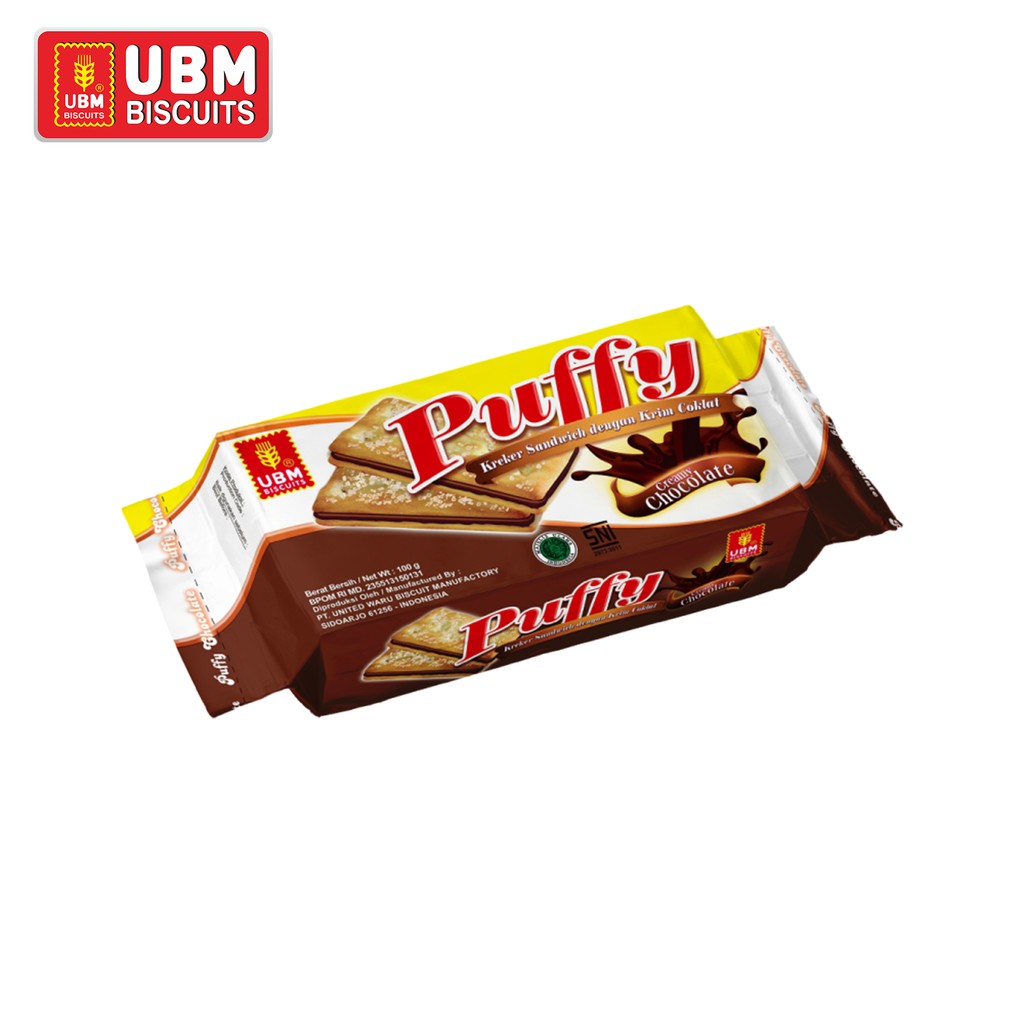 

UBM Biscuits Puffy Chocolate 100g