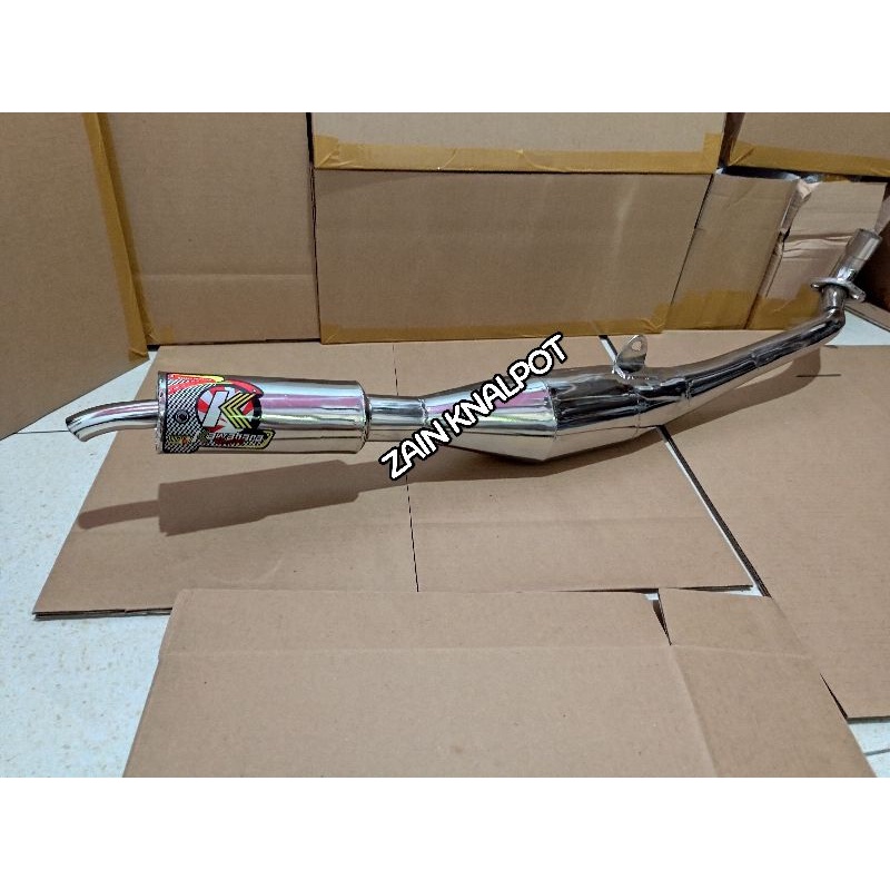 KNALPOT FIZ R KNALPOT FIZR FORCE F1ZR  F1 ZR F1Z R KNALPOT STANDAR RACING FIZR KRUM MERK KAWAHARA