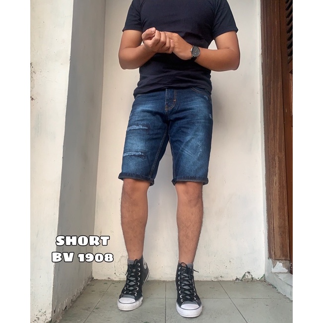 CELANA PENDEK JEANS/ CELANA IMPORT/CELANA MURAH /BV SHORT JEANS