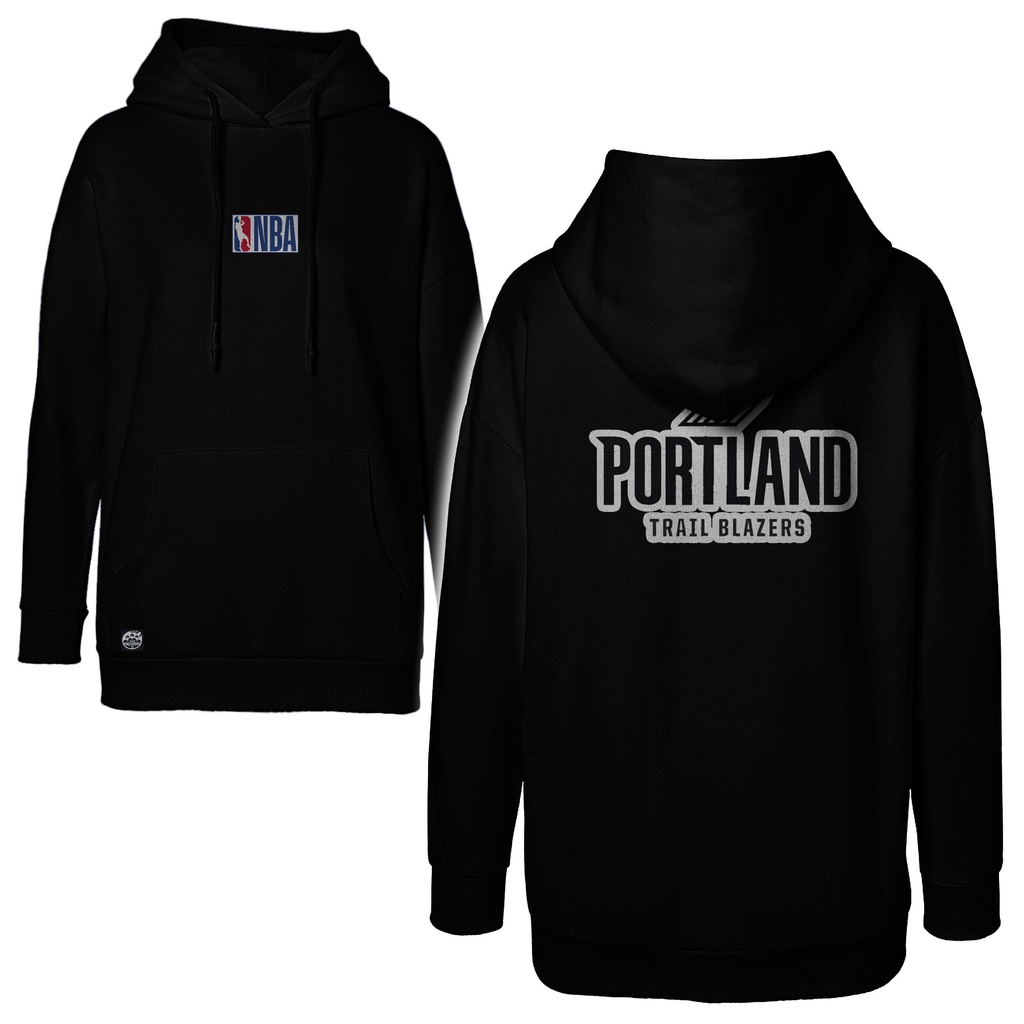 sweater hoodie jumper basket Portland Trail Blazers ukuran normal, jumbo dan oversize M-5XL Ready St