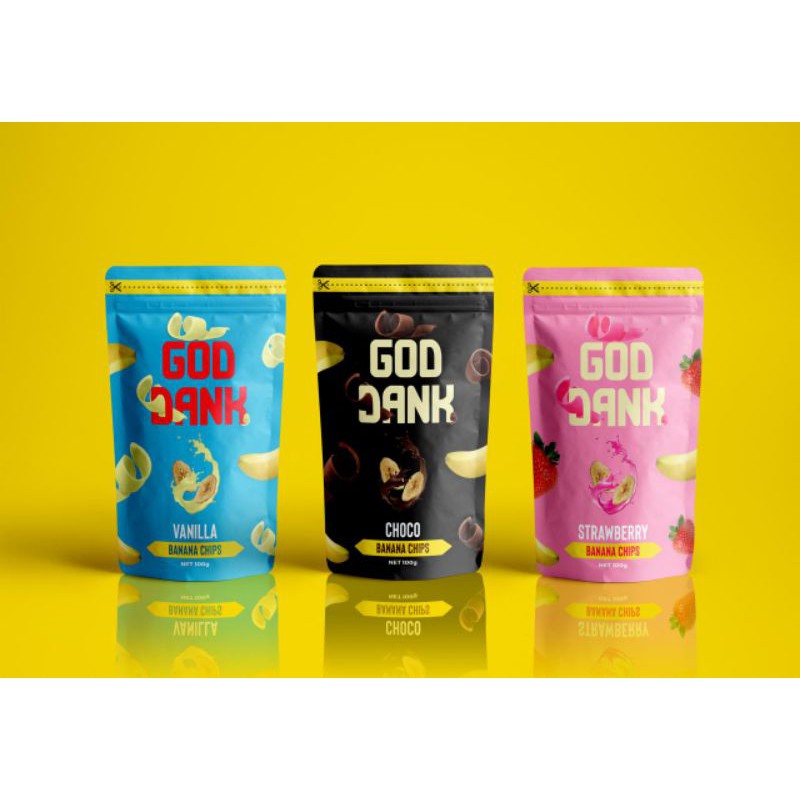 

GODDANK KERIPIK PISANG 3 PCS | 3 RASA | COKLAT | STROBERI | VANILLA | KERIPIKAN