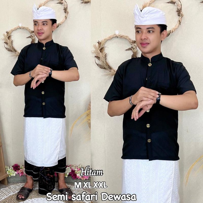 Safari pria pakaian bali