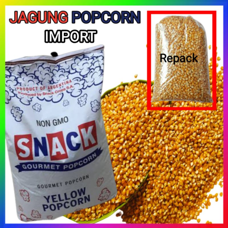 Jagung Popcorn Mentah 1Kg Jagung Popcorn Import