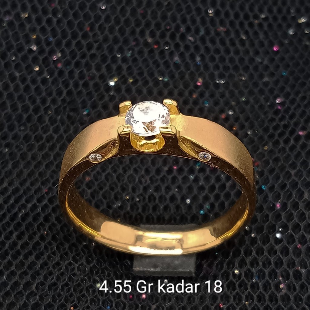 New Cincin Emas 17 K - 4.55 gr Kadar 750 - 2492