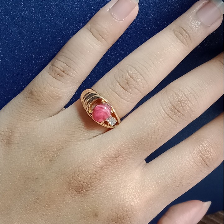 Cincin Emas 17K - 3.8 gr Kadar 750 - 1172