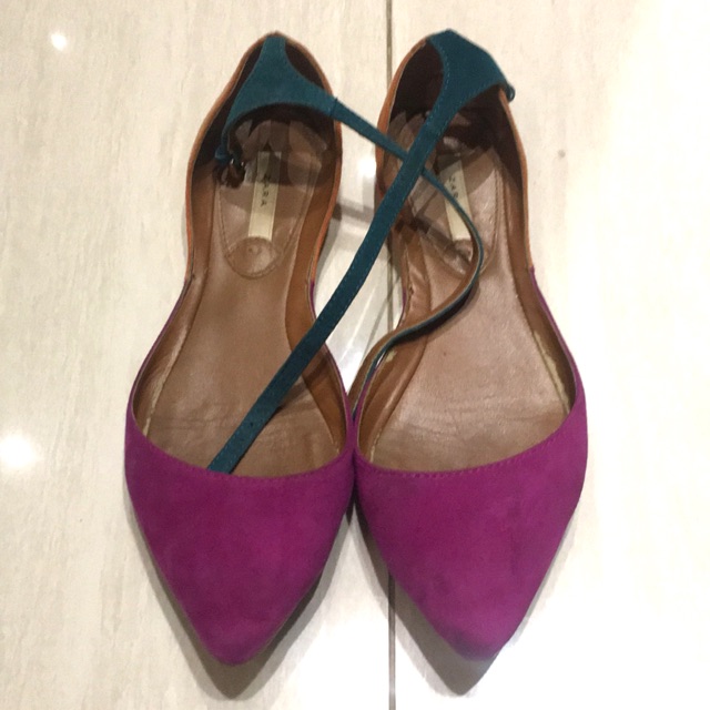 Flats Zara Colourblock