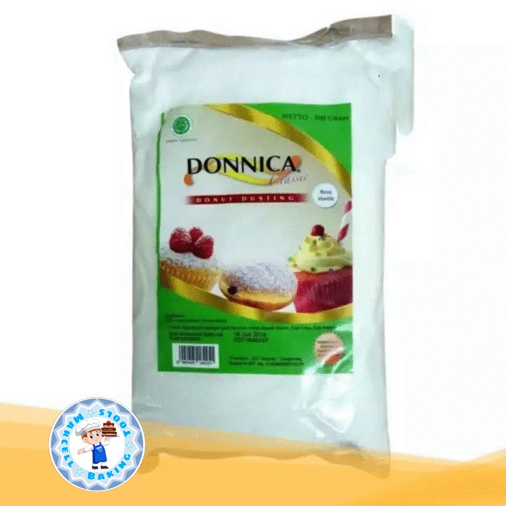 

Dusting Donat Donnica Vanilla