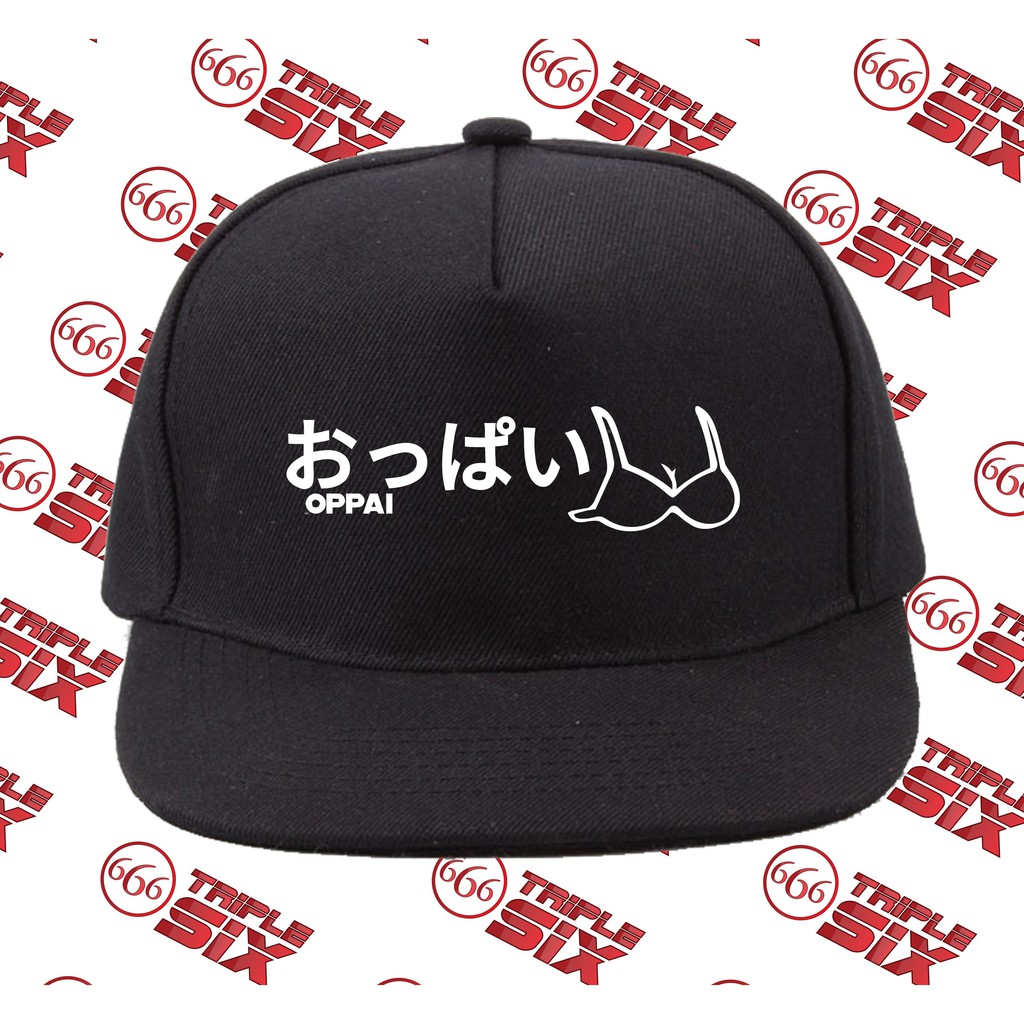 Topi Snapback Cotton Oppai Japan