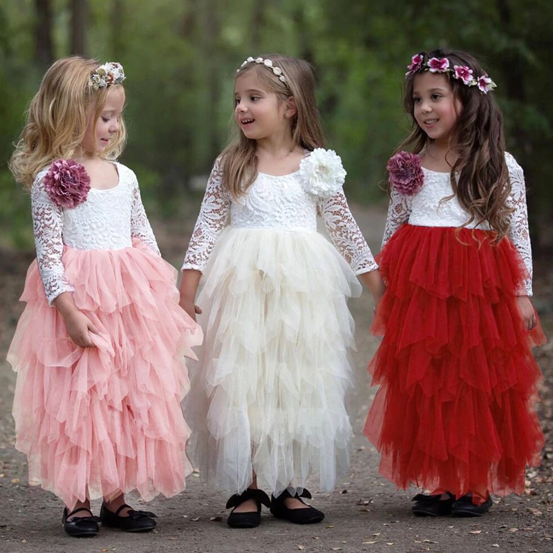 gaun dress kids