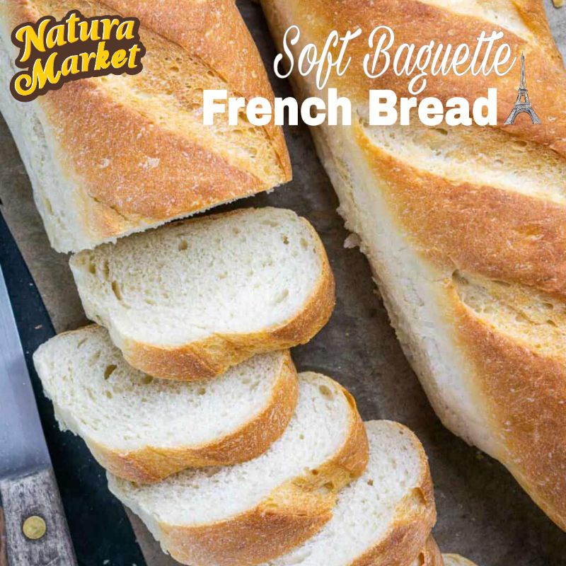 

ROTI PRANCIS SOFT BAGUETTE ALA ROTI SUBWAY / FRENCH BREAD (3pcs)
