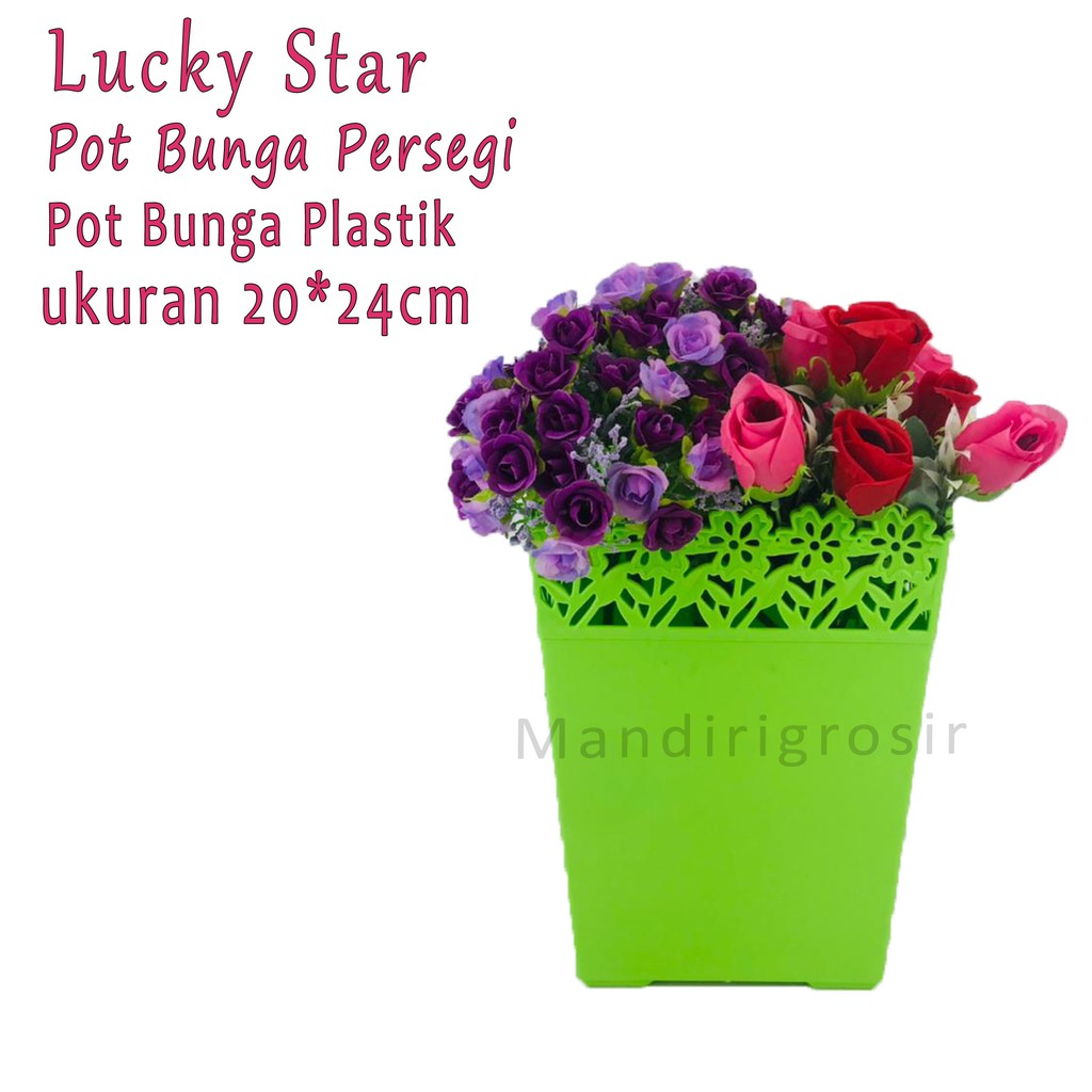 Pot bunga * Pot Bunga Segi * No.5381