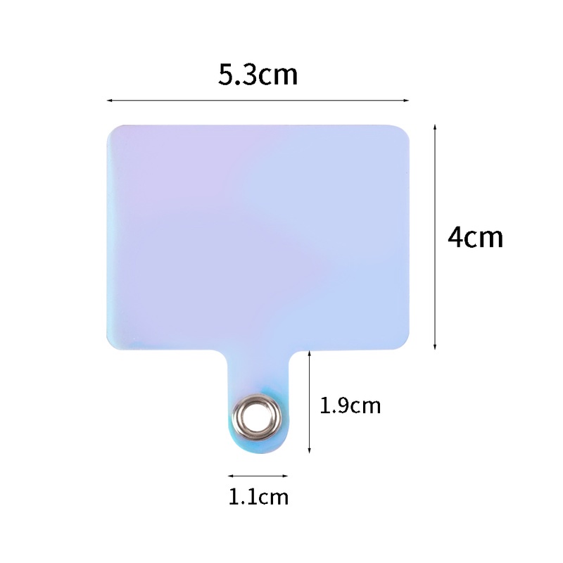 Random Color Plastic Durable Mobile Phone Lanyard Fixed Card / Universal Anti-lost Anti-drop Phone Lanyard Gasket