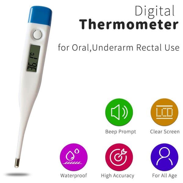 Thermometer Digital Badan Pengukur Suhu Tubuh bayi anak dewasa Grosir