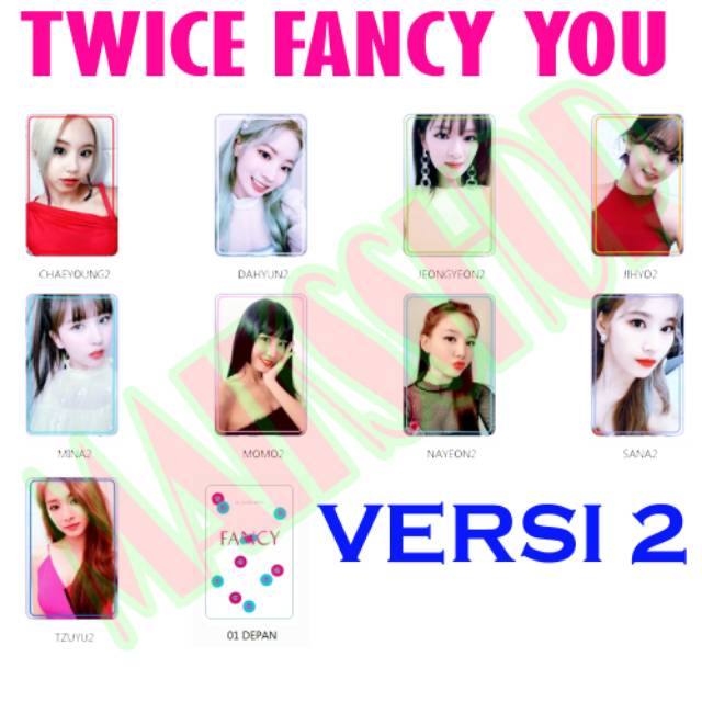 Twice Fancy You Photocard Kpop